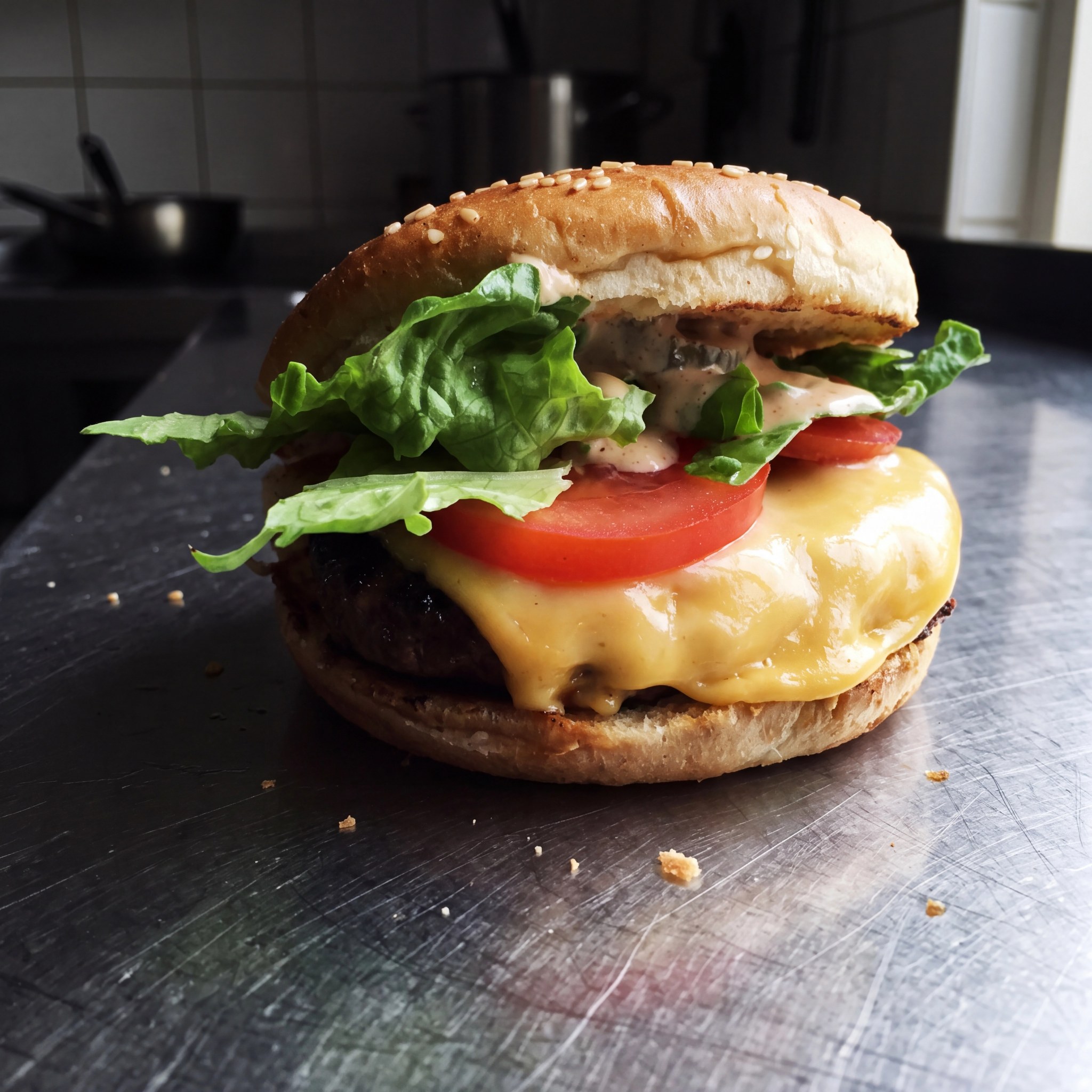 Fake Shack burger