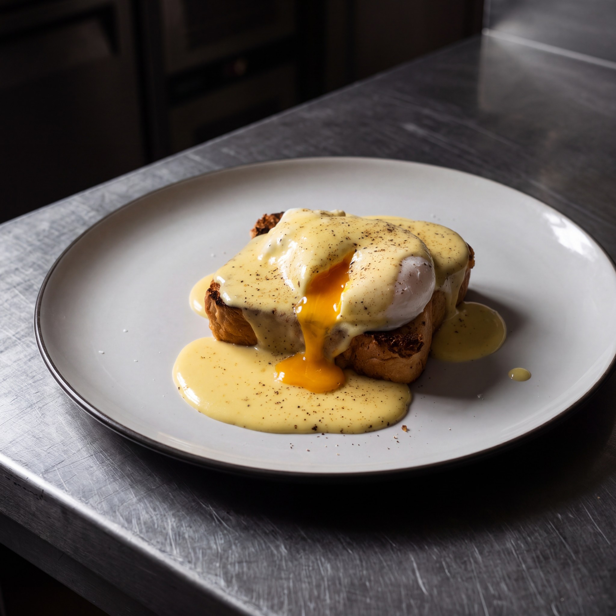 Brioche Eggs Benedict