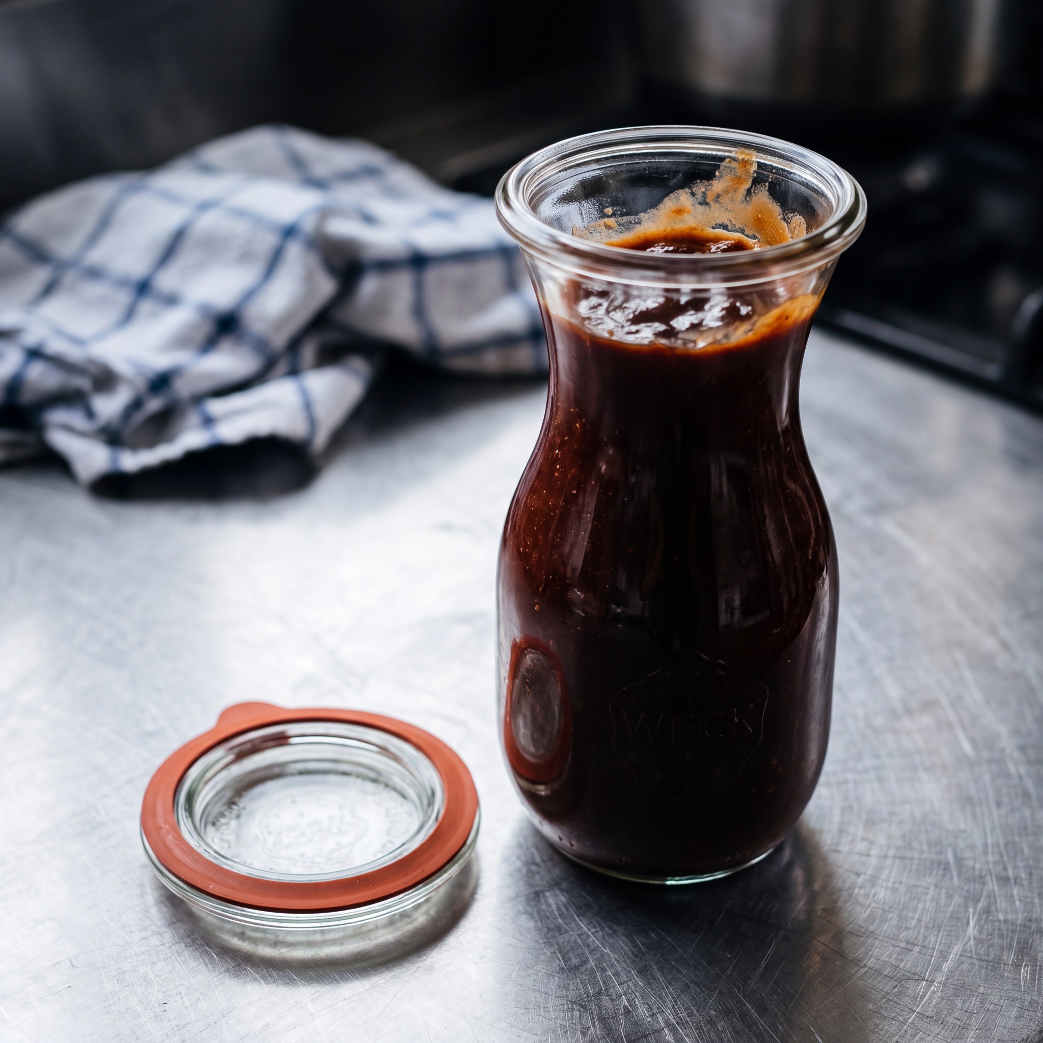 Homemade BBQ saus
