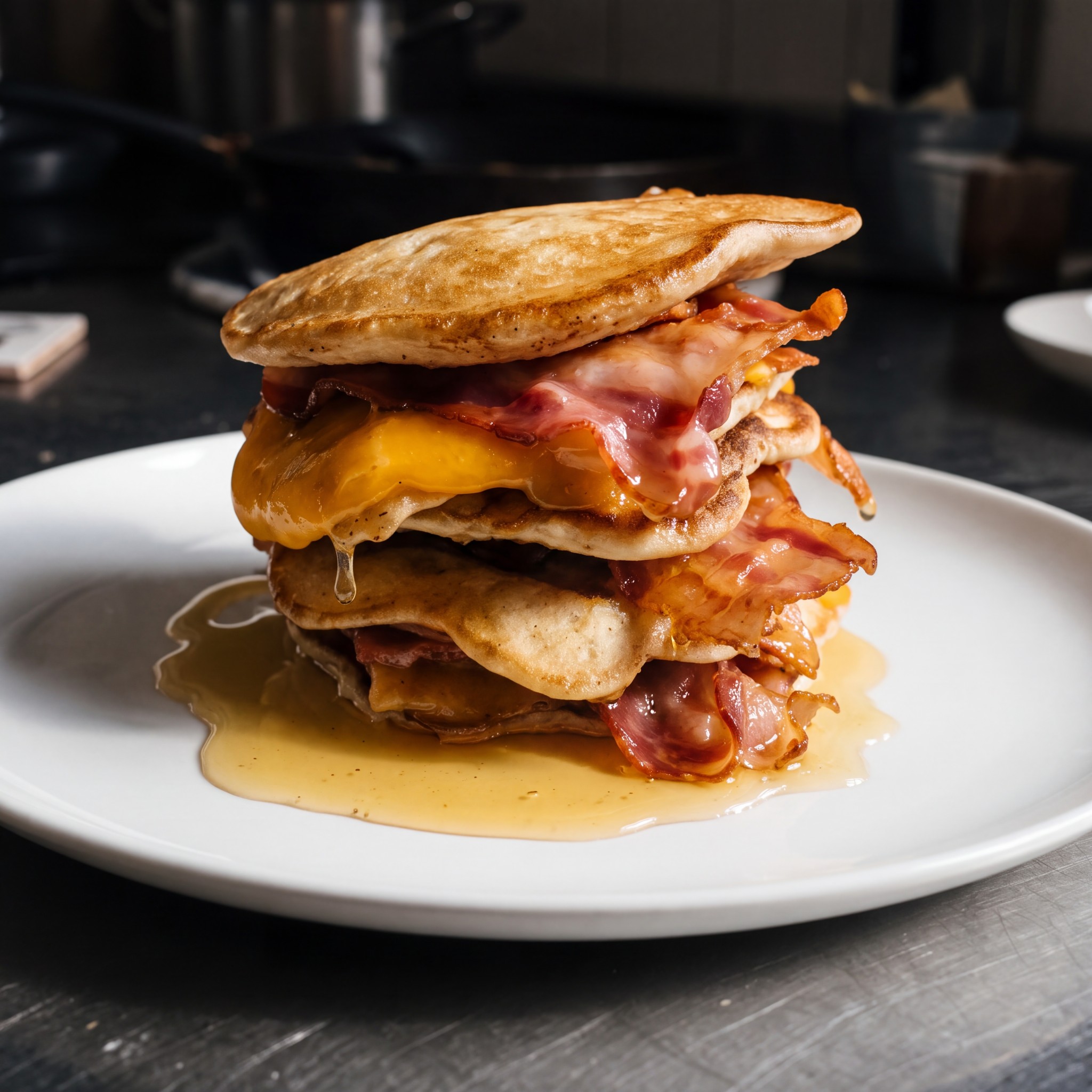 Mancakes: fluffy American pancakes